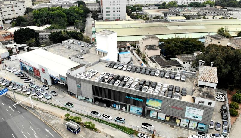马田街道完成连片产业空间土地整备项目丰田4S店签约