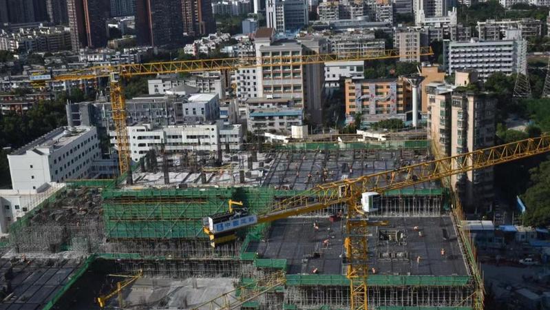 宝安人民医院二次结构施工项目年内将完成80%