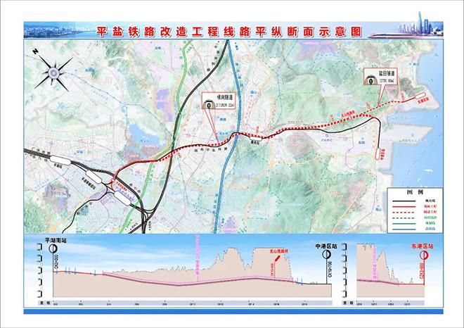 铁路改造工程深圳平湖南至盐田港记者了解到,本次19个项目中包含4个