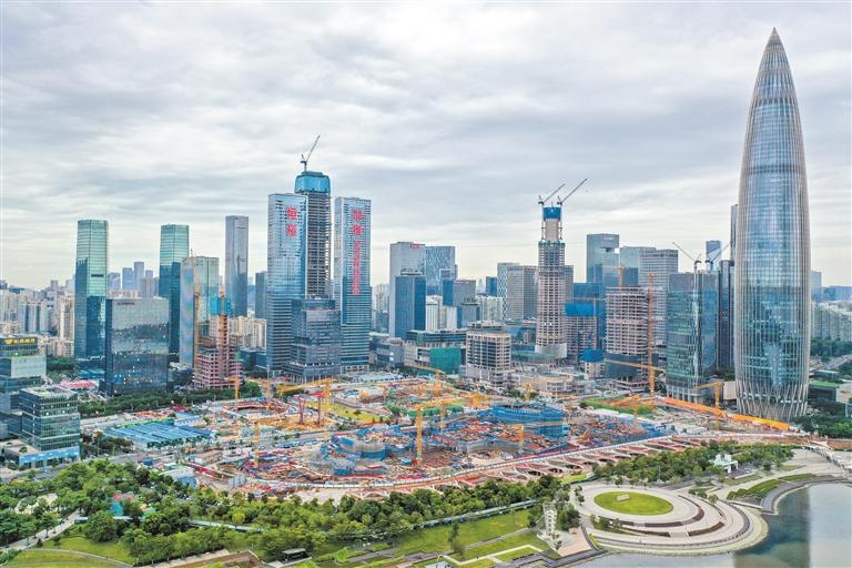 深圳湾文化广场年底全面封顶 后年建成投用_深圳新闻网