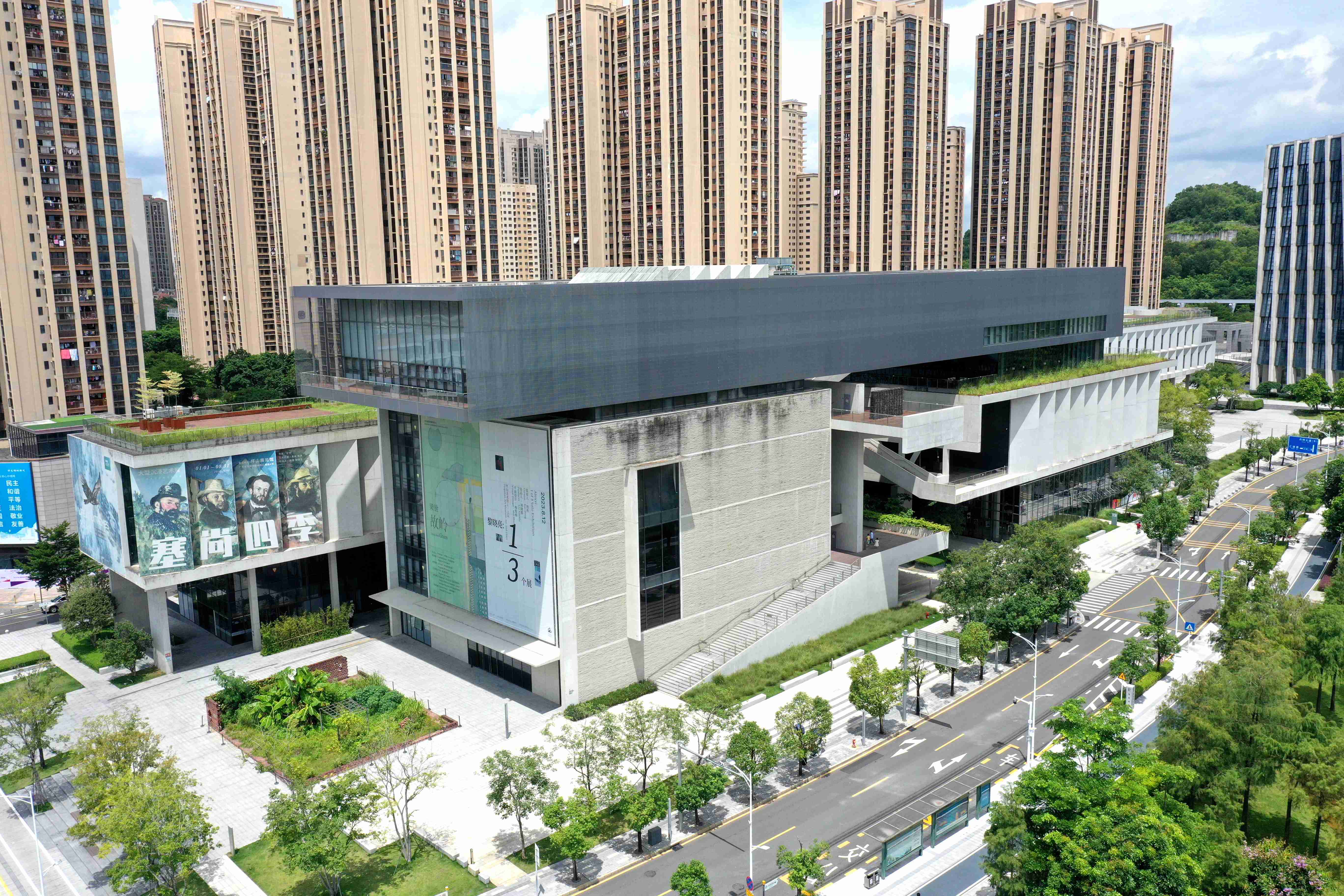 在坪山建筑中,邂逅未来之城