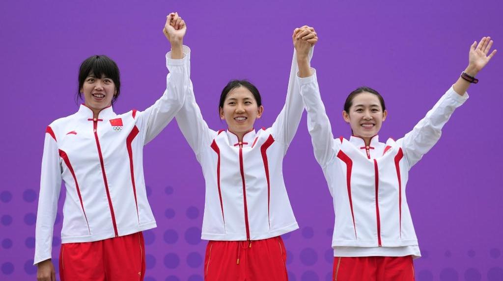 杭州亚运会现代五项完赛 中韩平分秋色