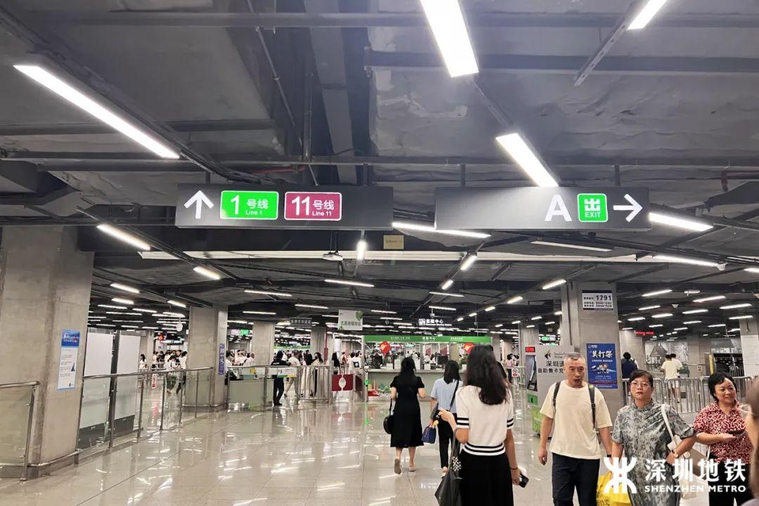 地铁有多少种换乘方式，你知道吗？_深圳新闻网