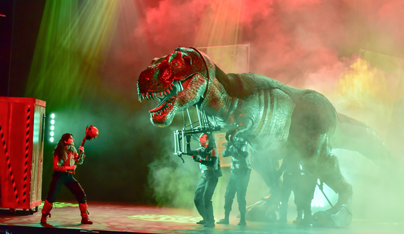 咆哮来袭！风靡世界的《恐龙世界LIVE》本周末坪山大剧院六场连演