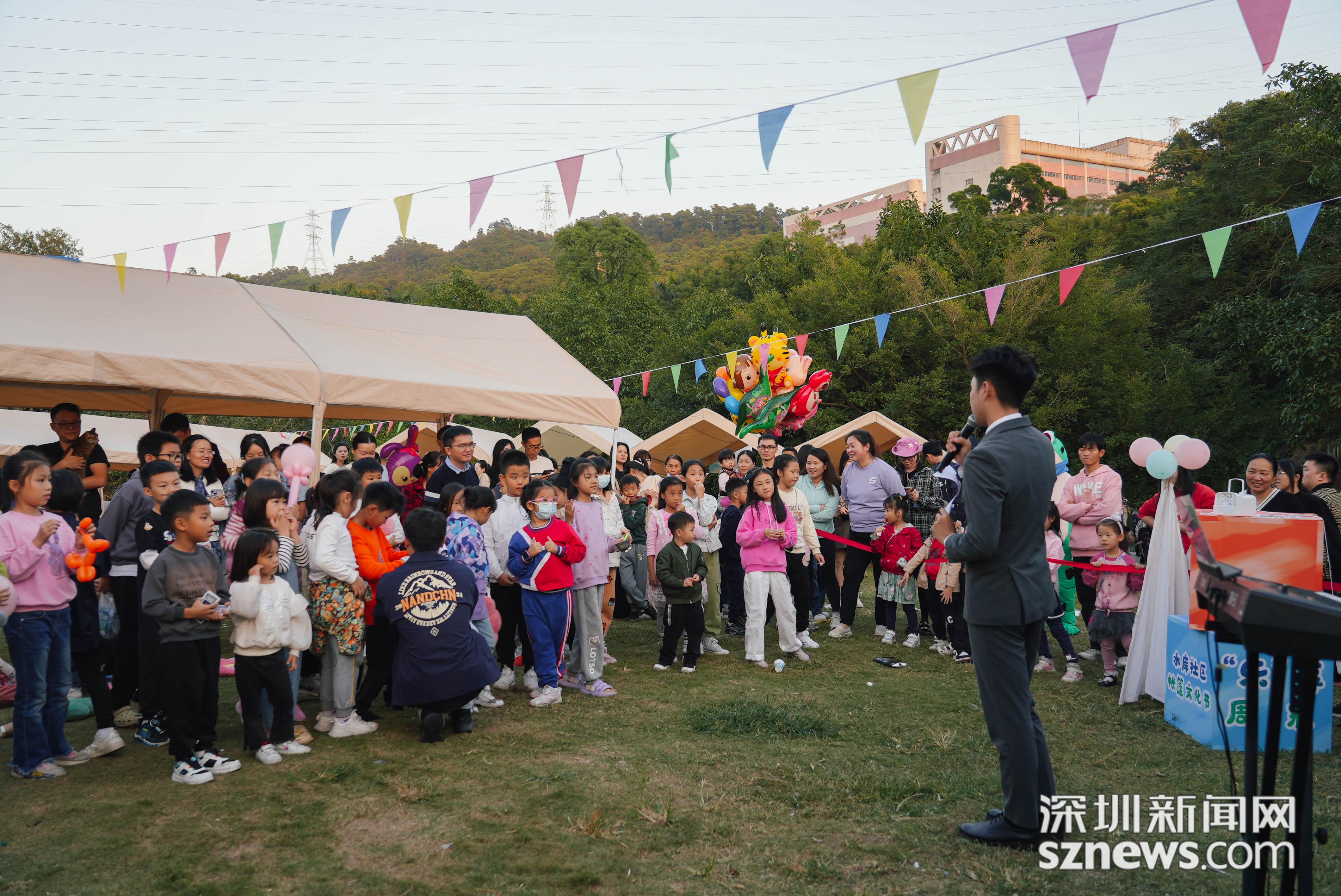 以“音”之名，“乐”享周末：水库社区举行帐篷文化节