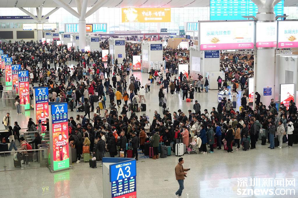 春运2024|2024年春运明天启动!深圳预计发送旅客达1300万人次!_深圳新闻网