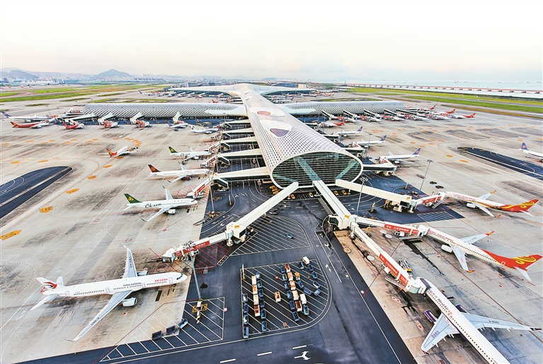 来深圳谈生意“打飞的”非常方便 深圳宝安国际机场国际及地区客运航线通航点增加至38个