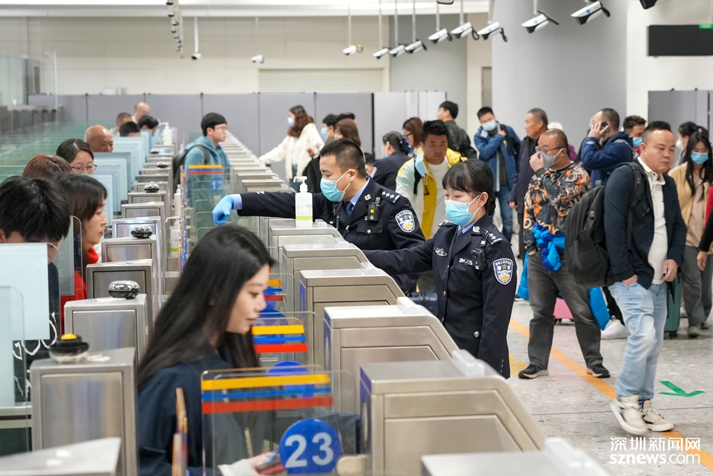 大年初二西九龙站口岸客流超116万已超过2019年春节最高峰
