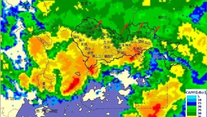 深圳扩展分区暴雨橙色预警信号！这份返程天气指南请收好
