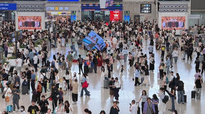 “五一”假期深圳到发旅客611.6万人次 多项交通数据创历史新高