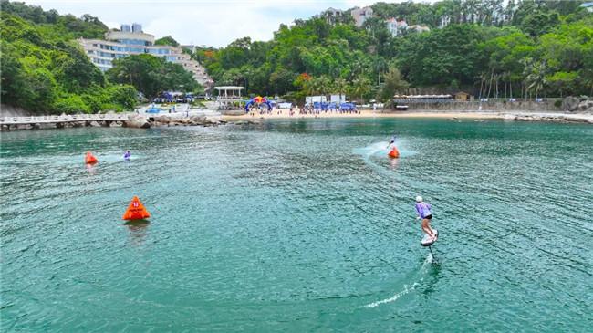 山海逐浪，科技竞帆！2026深圳大鹏苇渡电动水翼板大奖赛开赛