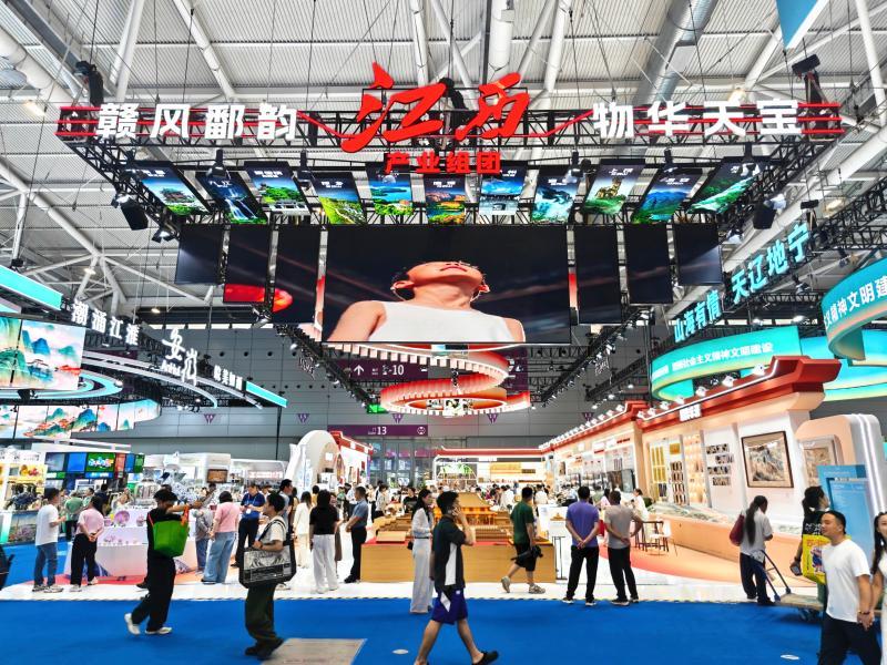 看非遗、赏“样式雷” 文博会江西馆600平方米浓缩“物华天宝”