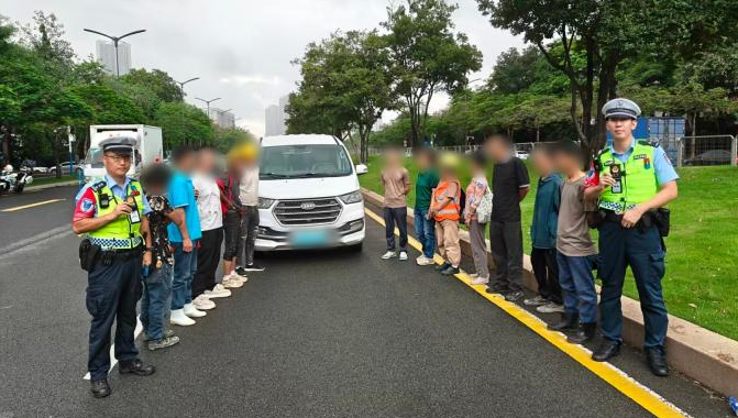 交警雷霆护航！深圳全域严查酒驾、炸街、超载等重点违法行为