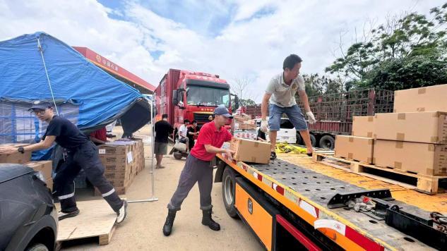 深圳爱心企业携多方力量驰援广西横州