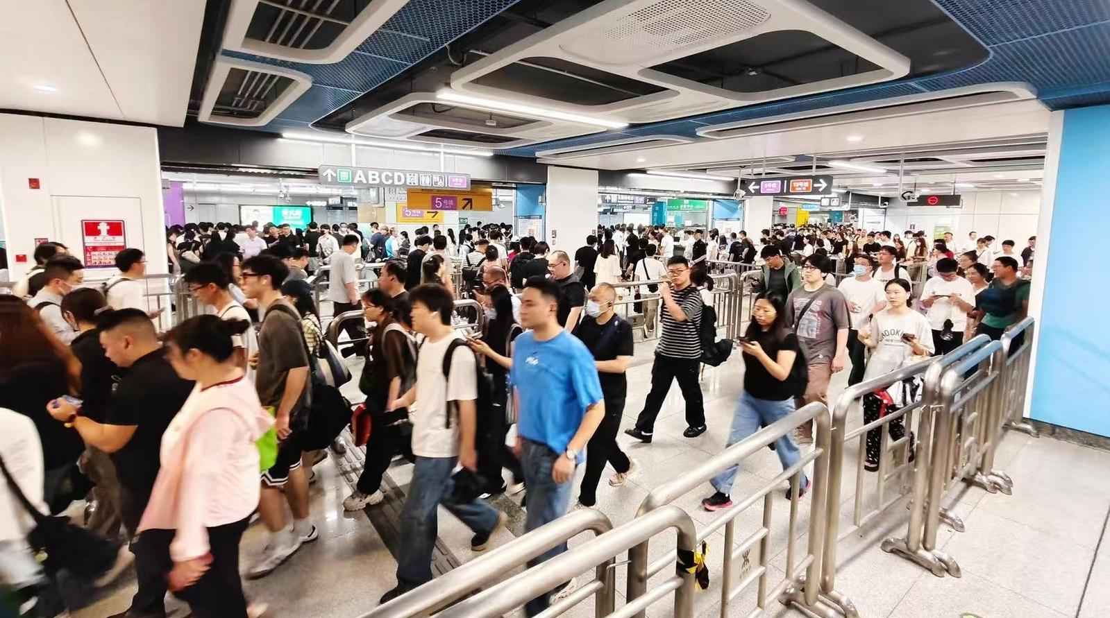 1135.86万人次！深圳地铁普通工作日客流创新高