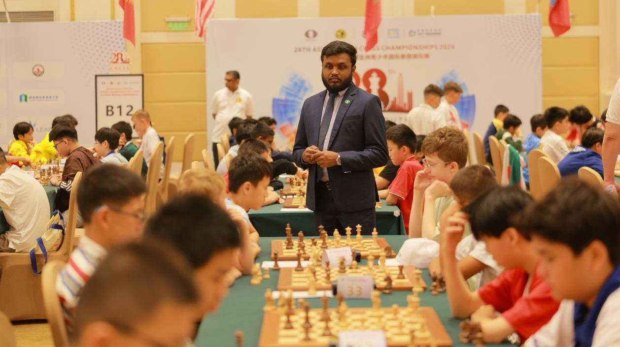 一盘棋，连接亚洲少年与深圳！第28届亚洲青少年国际象棋锦标赛开幕