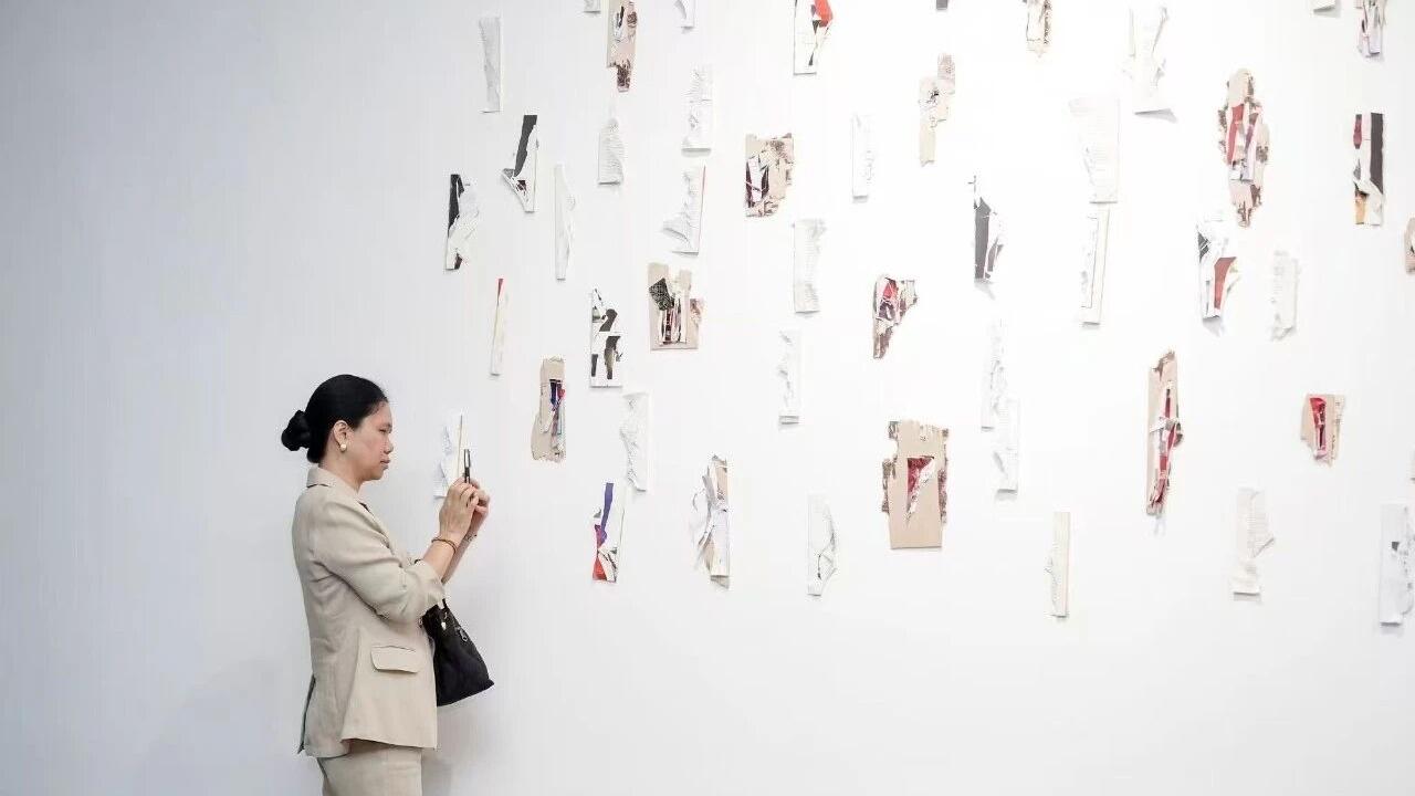 《撕裂的踪迹——李枪作品展》亮相光明，免费展至10月8日