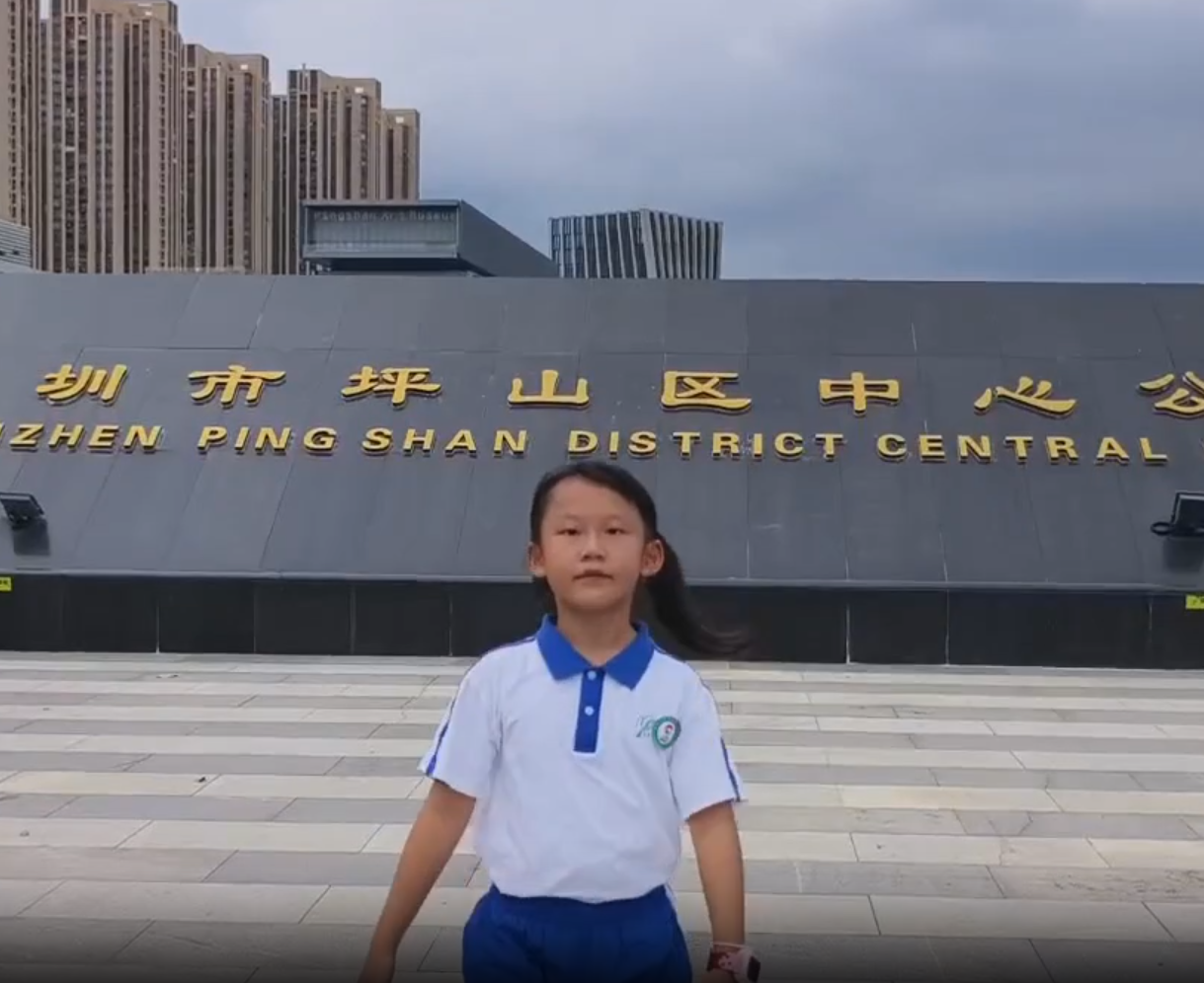 少年看深圳㉔｜深圳市坪山区坪山第二小学王子琪：《少年看深圳·星三好少年》