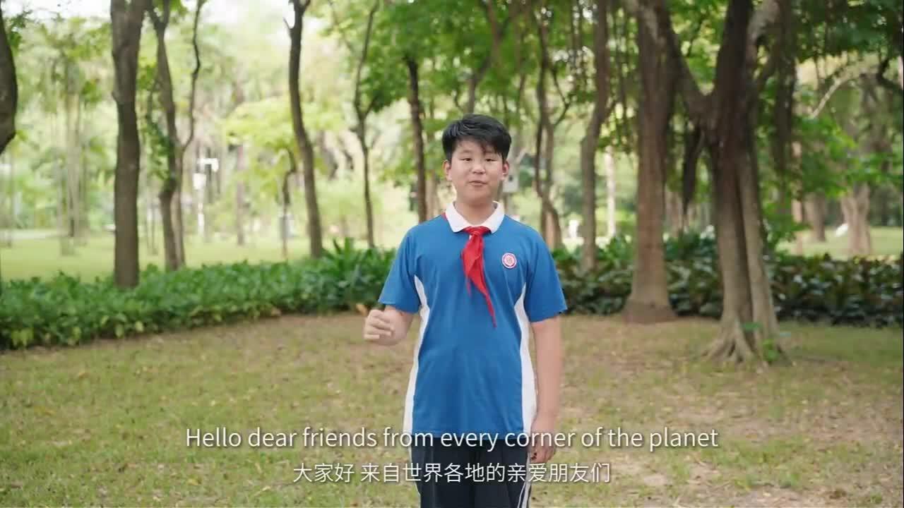 少年看深圳㉜｜红岭教育集团深康学校熊泽霖：《青年发声，世界倾听-香蜜湖畔的智慧与和美》