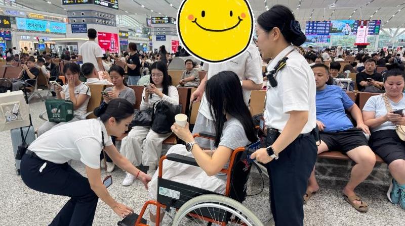 深圳北站接连上演暖心帮扶，便民急救箱成候车室“标配”
