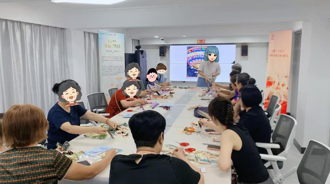 泰康人寿深圳分公司大医公益行走进香蜜湖街道