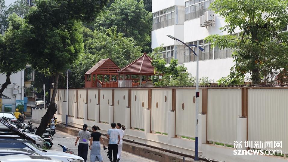 身边事好商量|旧围墙换新 连廊即将落地 华强北这所老幼儿园的“安全升级”暖到家长心坎里