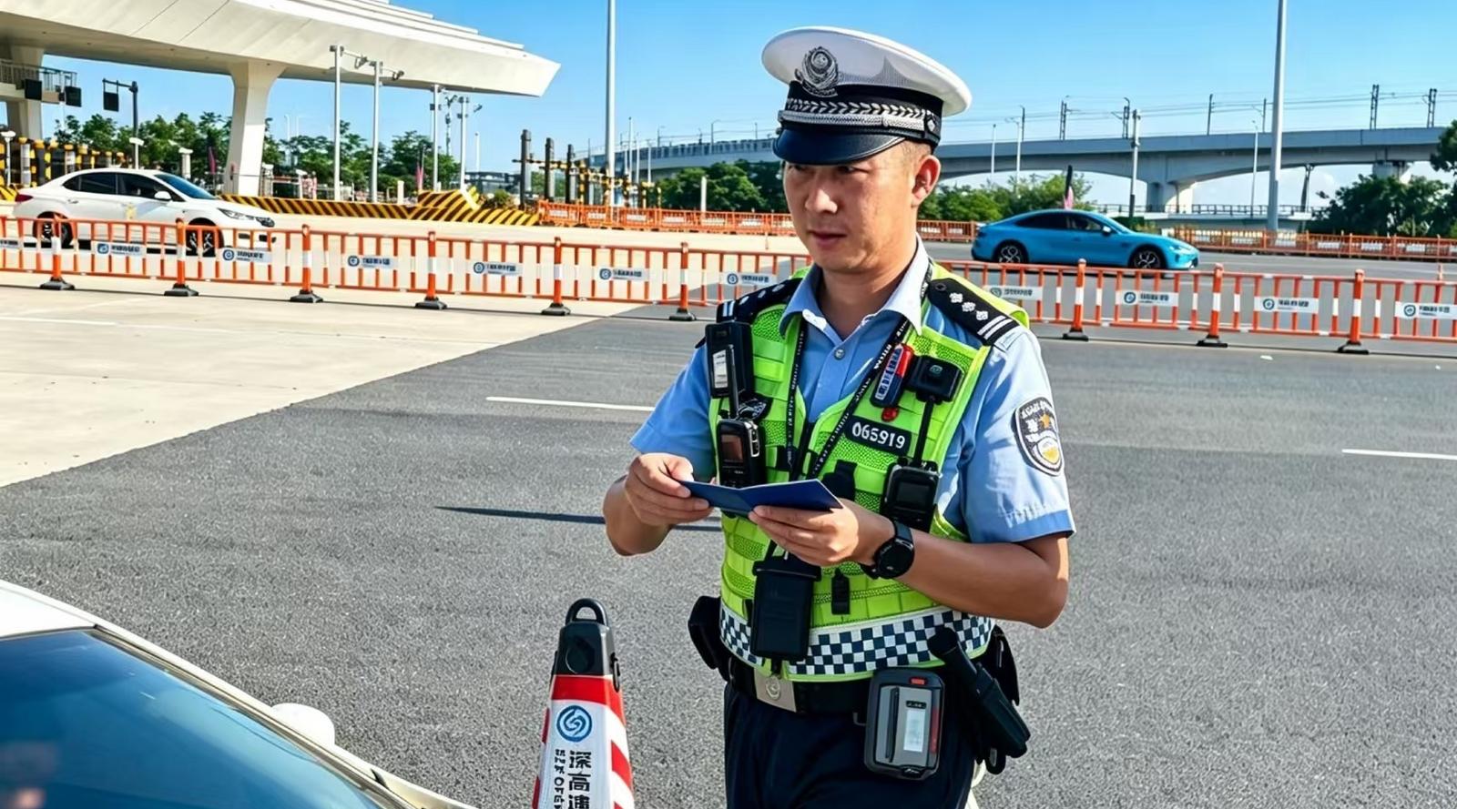 国庆我在岗｜深圳交警郑景尹：国庆坚守