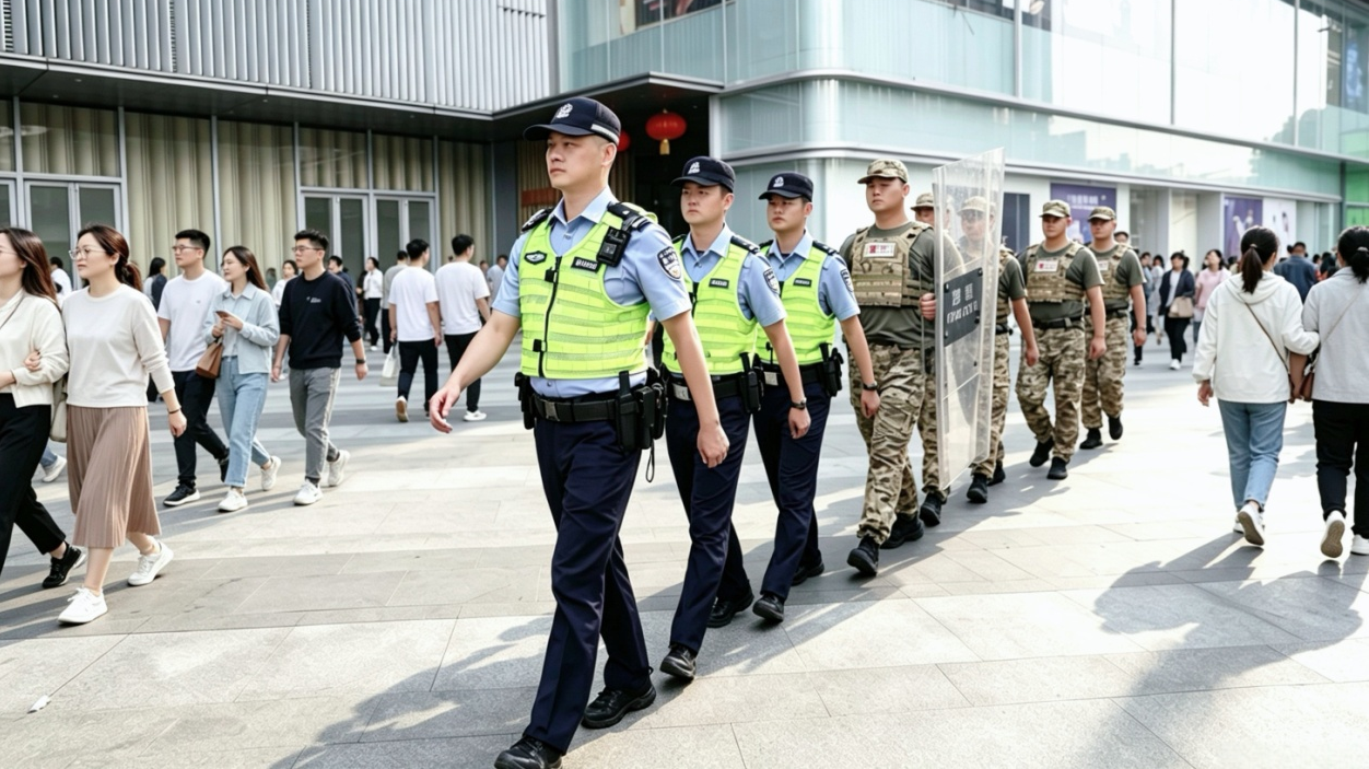 国庆我在岗丨龙华公安方磊：守好商圈平安线，护佑节日祥和景