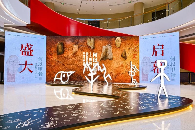 “何以甲骨——殷契三千年”甲骨文珍品展在深圳湾区之眼启幕